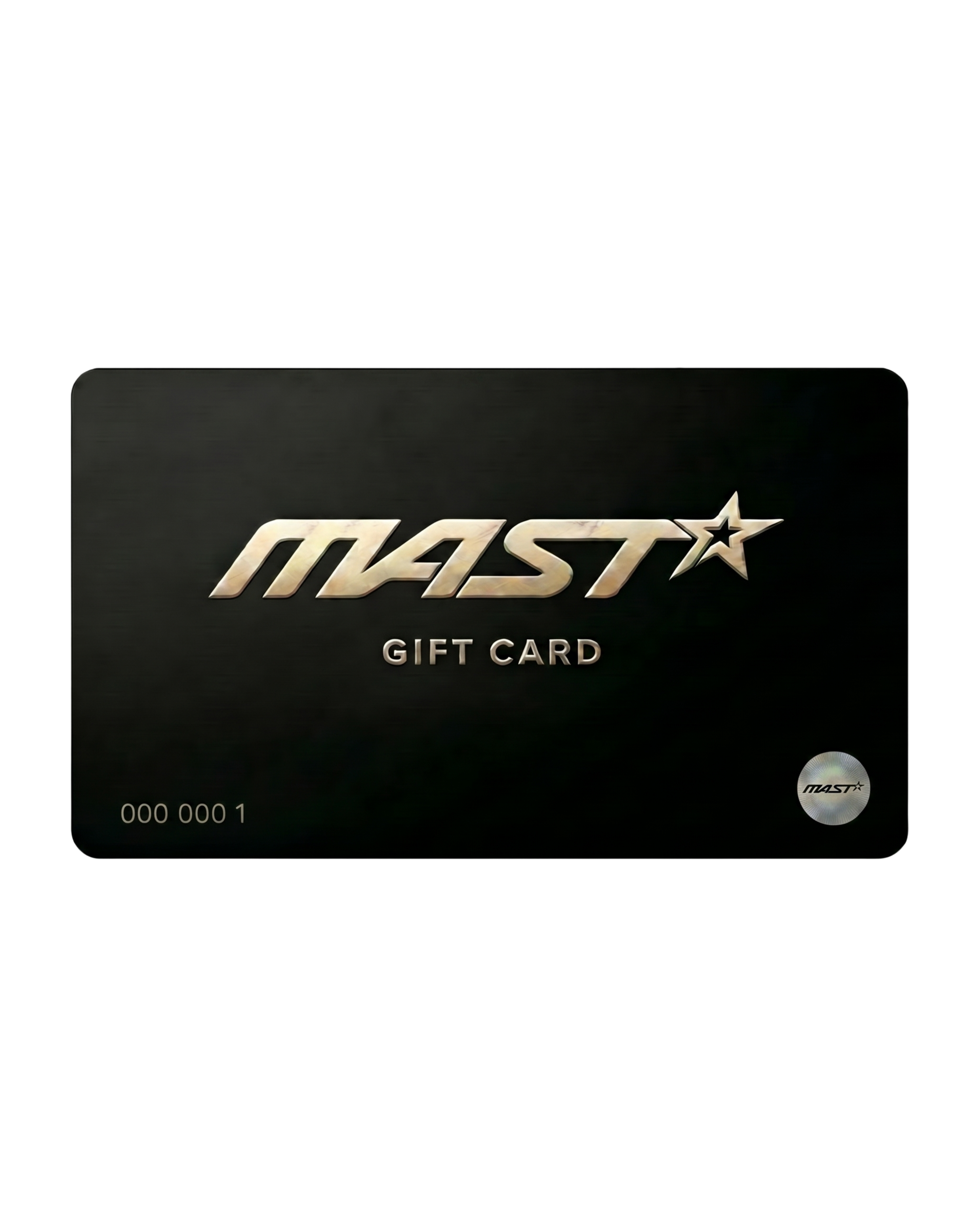Tarjeta de Regalo Mast